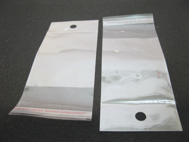1000X Clear Self-Adhesive Seal Plastic Bag 12x6.3cm - Click Image to Close
