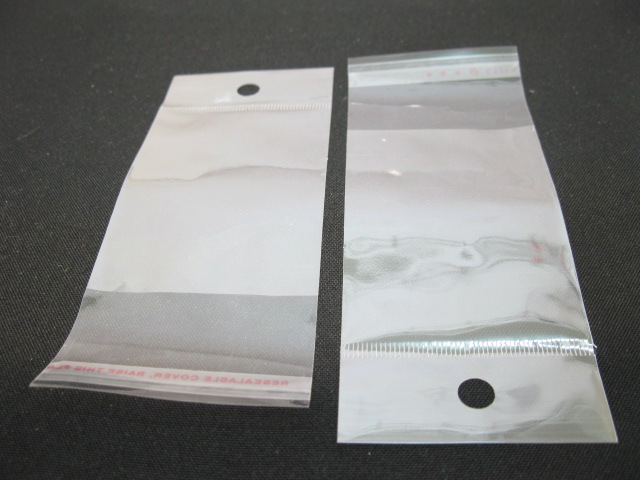 5000X Clear Self-Adhesive Seal Plastic Bag 12x6.3cm