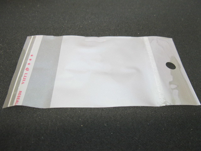 (image for) 5000X Clear Self-Adhesive Seal Plastic Bag 14x8cm