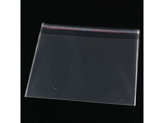 1000 Clear Self-Adhesive Seal plastic Bags 16x26cm with Hole