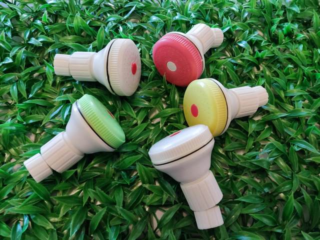 10Pcs Plastic Shower Head Handset