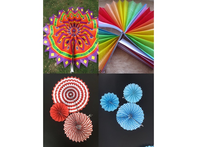 Tissue Paper Fans