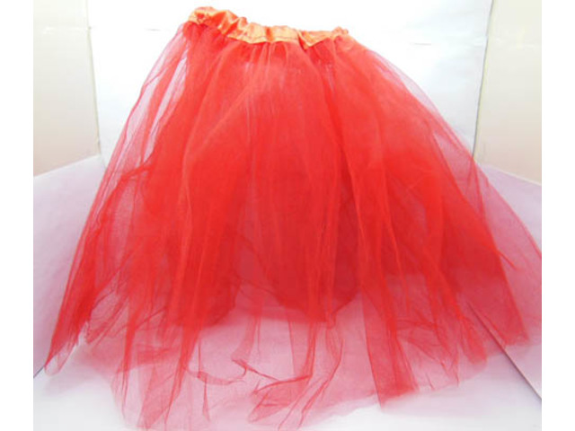 6X Organza Dance Skirt Party Costume Ballet Tutu Skirt 40 cm
