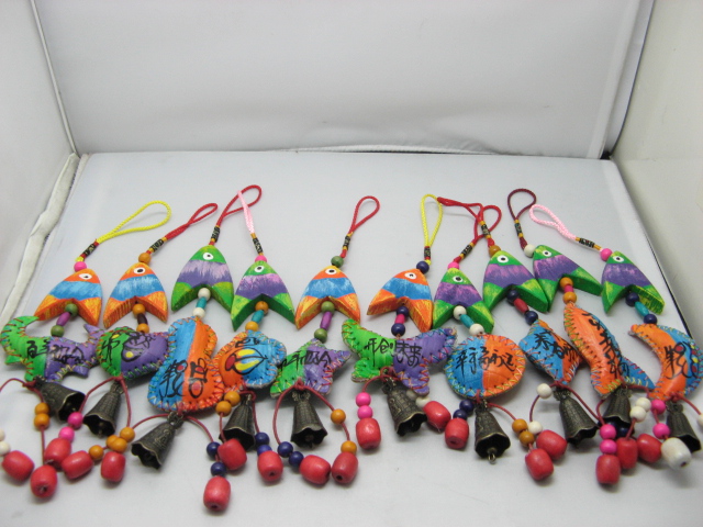 5X Assorted Dongba Hanging Ornament 5X Assorted Dongba Hanging Ornament