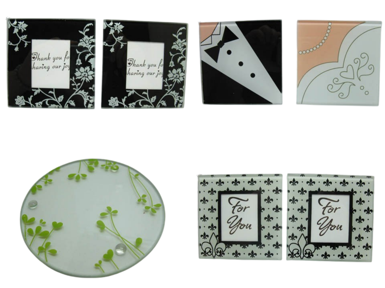 Glass Photo Coasters