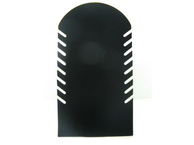 6X Black Velvet Necklace Display Pad dis-n105 - Click Image to Close