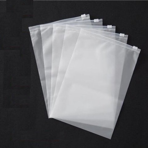 50Pcs Frosted Resealable Zip Lock Bag Plastic Bag 15x10cm - Click Image to Close