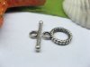 50sets Metal Circle Twisted Toggle Clasp yw-ac-tc129 50sets Metal Circle Twisted Toggle Clasp yw-ac-tc129