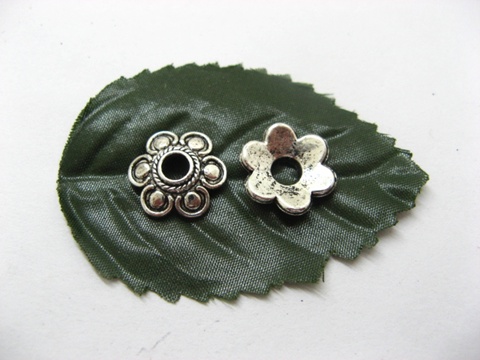 50pcs Metal Ornate Flower Bead Cap yw-ac-bc4 - Click Image to Close