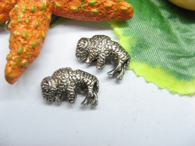 20pcs Metal Meek Lamb Shaped Beads - Click Image to Close