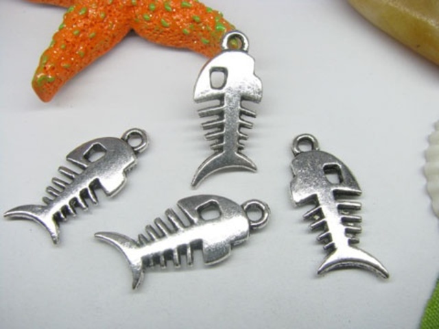 20pcs Metal Fish Charms yw-ac-mc20 20pcs Metal Fish Charms yw-ac-mc20