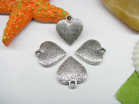 20pcs Metal Heart Charms yw-ac-mc21 - Click Image to Close