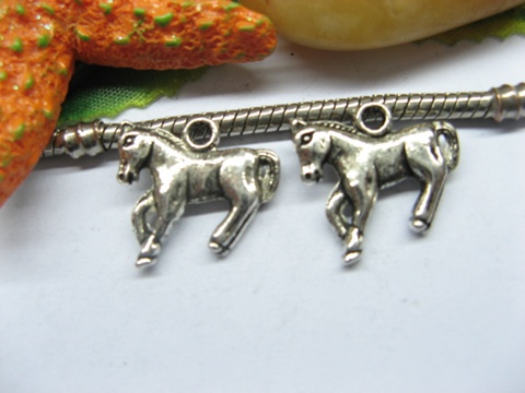 20pcs Metal Running Horse Charms yw-ac-mc81 - Click Image to Close