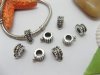 20pcs Tibetan Silver Circle Bail Beads European Design 20pcs Tibetan Silver Circle Bail Beads European Design