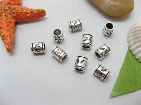 20pcs Tibetan Silver Barrel Beads Fit European Bead yw-pa-mb168 - Click Image to Close