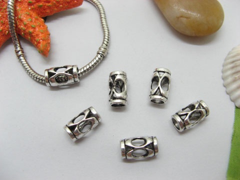 20pcs Tibetan Silver Barrel Beads European Design Yw-pa-mb71 - Click Image to Close