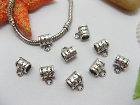 20pcs Tibetan Silver Barrel Beads European Design Yw-pa-mb78 - Click Image to Close
