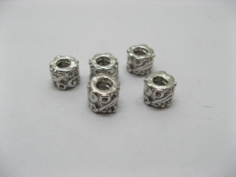 10pcs 18KGP Mixed Barrel Beads European Design yw-pa-tb3 - Click Image to Close