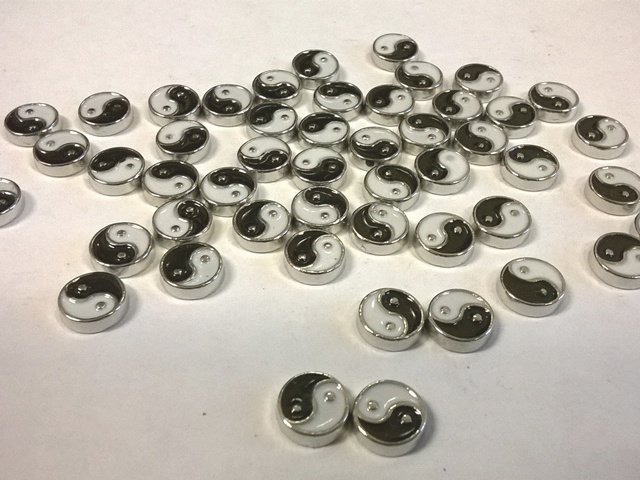 50 pcs YINYANG floating charm