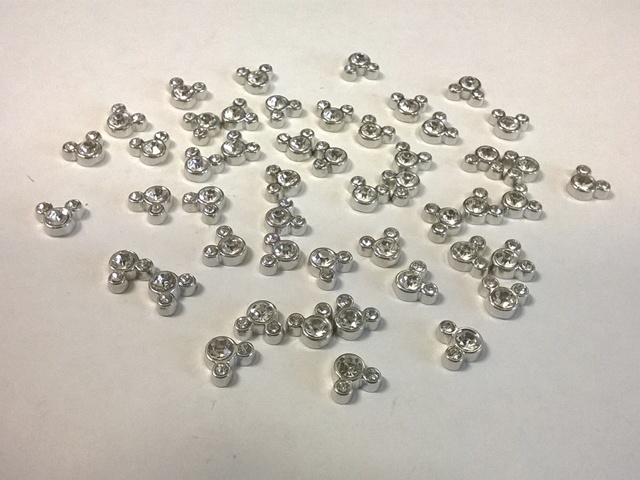 50 pcs MICKY MOUSE floating charm