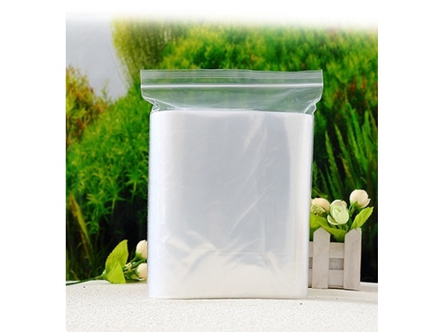100Pcs Resealable Zip Lock Plastic Bags 16x11cm 100Pcs Resealable Zip Lock Plastic Bags 16x11cm