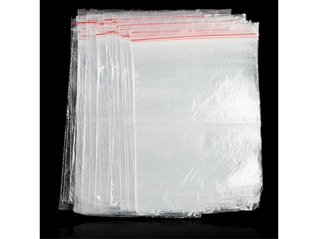 100Pcs Zip Lock Plastic Bags 45x34.5cm Size Resealable - Click Image to Close